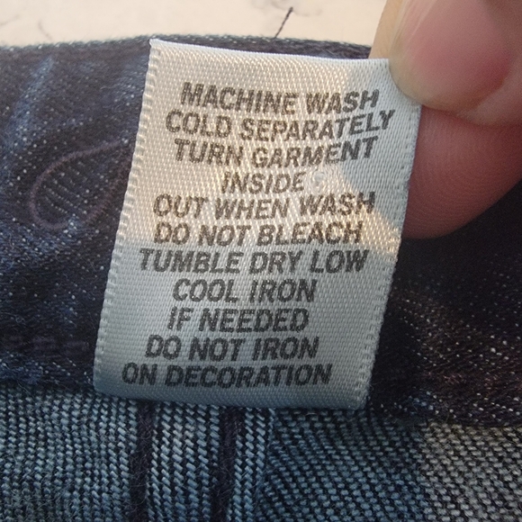 Cache animal print reptile print in blue black jeans size 6 - Picture 6 of 10